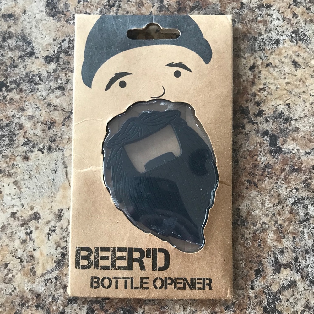 Beer'd Beer Beard Bottle Opener